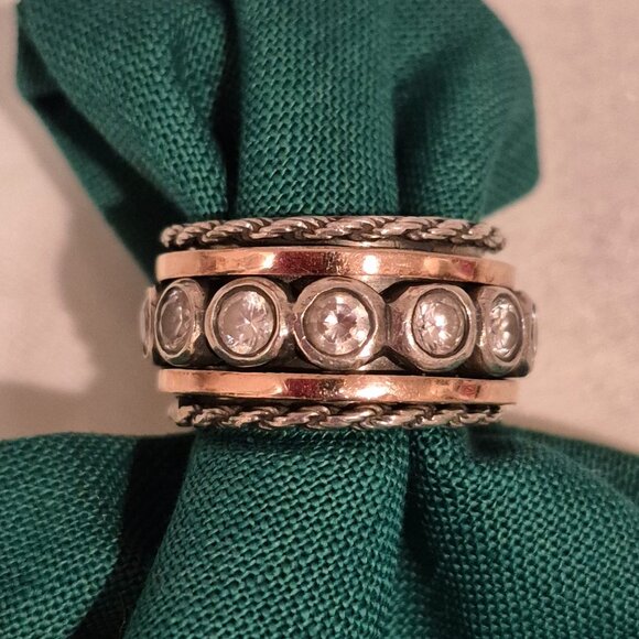 SILVER RING size 7 - Picture 1 of 1